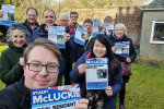 Stuart McLuckie with the Stirling Conservative team
