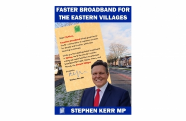 Stephen Supports CityFibre for the Eastern Villages